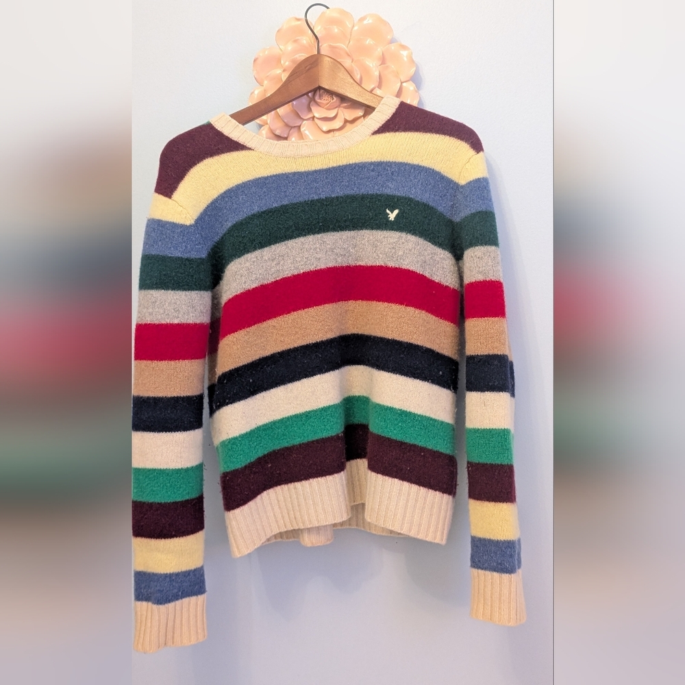 American Eagle Outfitters Colorful Knit Sweater‎